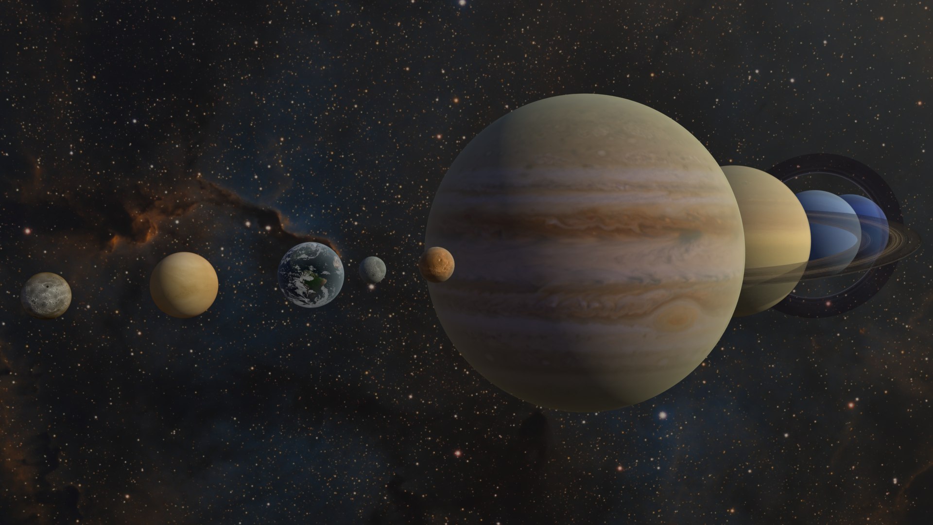 3D Solar System Asset Pack model - TurboSquid 1804789