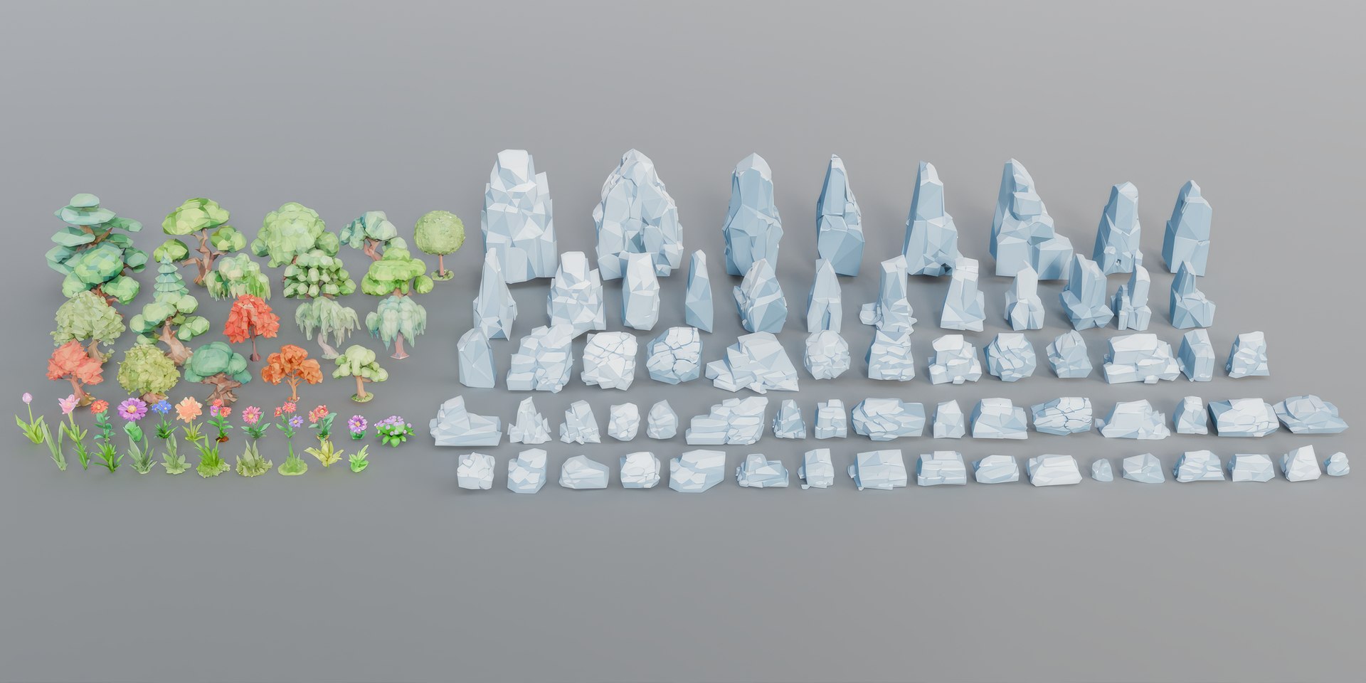 Nature Game Assets - Stylized 3D Model - TurboSquid 2206521