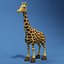 giraffe 3d model