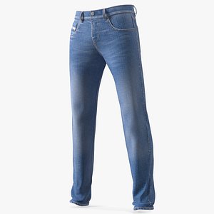 Mens Diesel Jeans Blue
