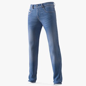 Mens Diesel Jeans Blue