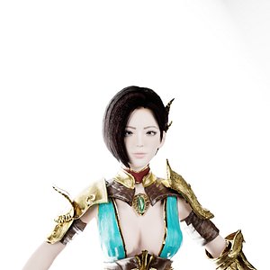 3D Fantasy Woman  Game Ready