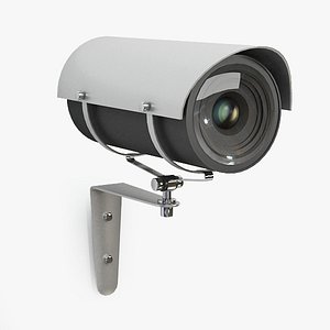 3d security camera model