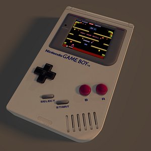 Nintendo Gameboy Advance (GBA) - 3D model by Andy Dream (@andy.dre4m)  [a0b6d1e]
