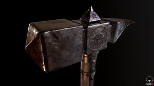 3D hammer model
