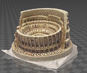 3D model Roman Colosseum Souvenir