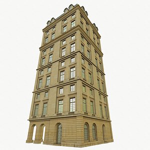 classical building 3D model