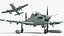 3D A-29 Super Tucano Attack Aircraft Simplified