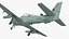 3D A-29 Super Tucano Attack Aircraft Simplified