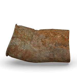 3dsmax rusty barrel