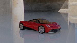 Pagani Huayra 3D model