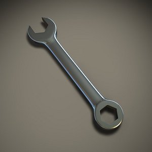 wrench tool 3d model