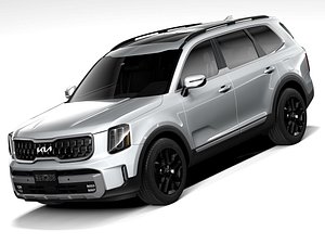 3D Kia Telluride 2022