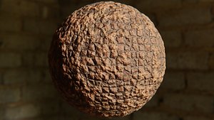 Realistic Procedural Mud Brick Material - 4K PBR
