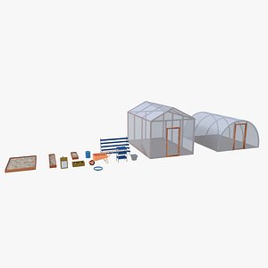 Greenhouse 3D model