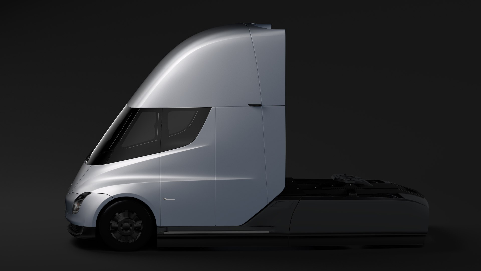 Tesla Semi 3axis 2018 3D Model - TurboSquid 1263589