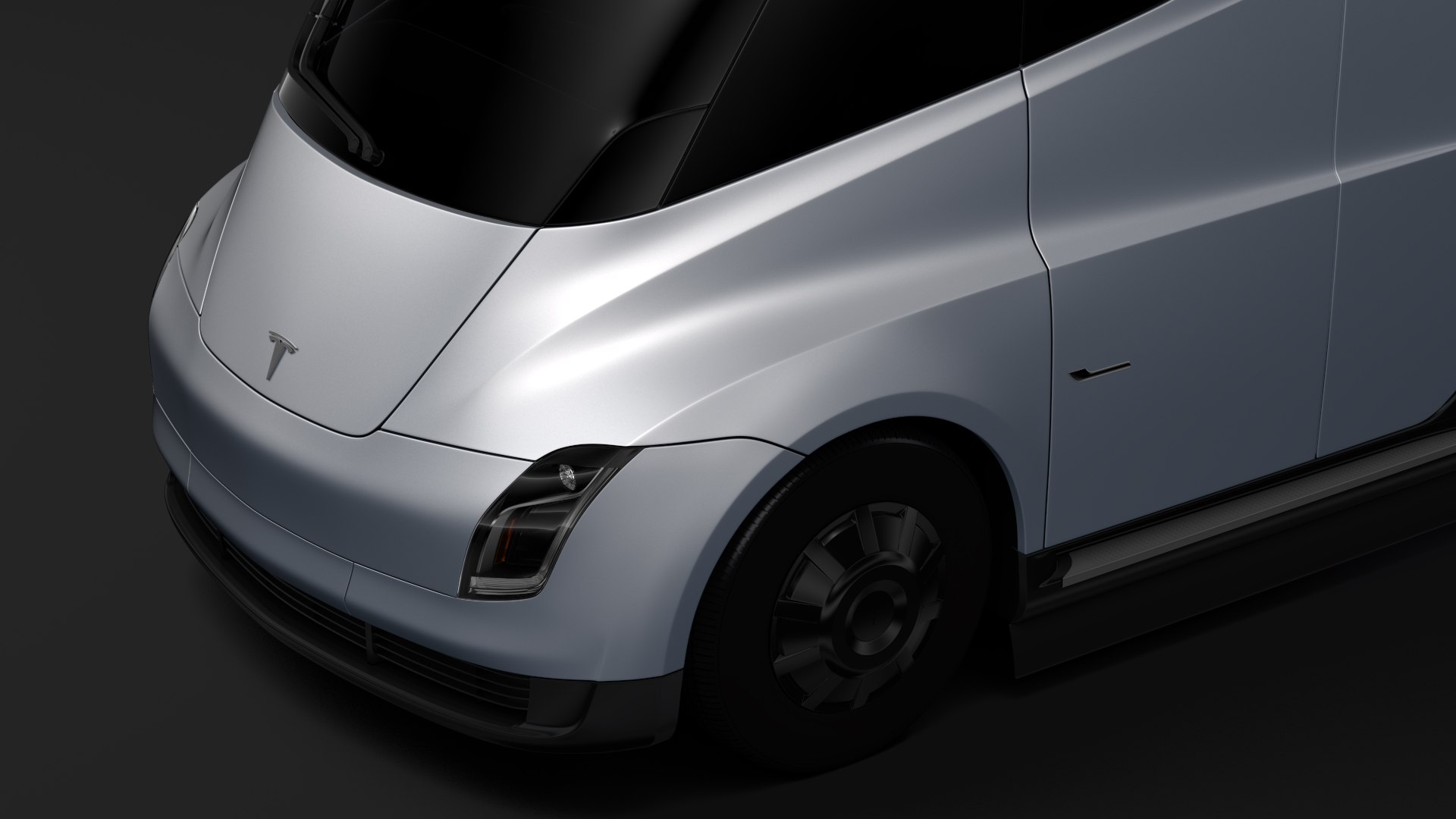 Tesla Semi 3axis 2018 3D Model - TurboSquid 1263589