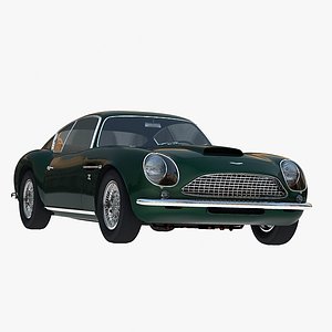 aston martin db4 gt 3d max