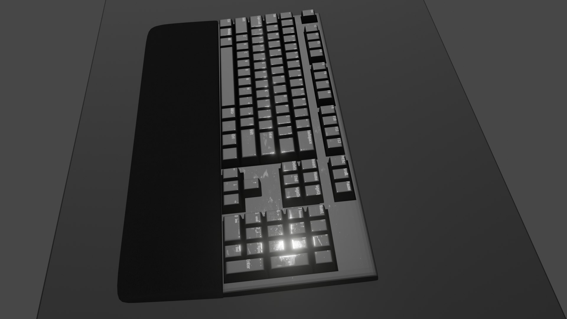 3D simple Keyboard model - TurboSquid 1812522