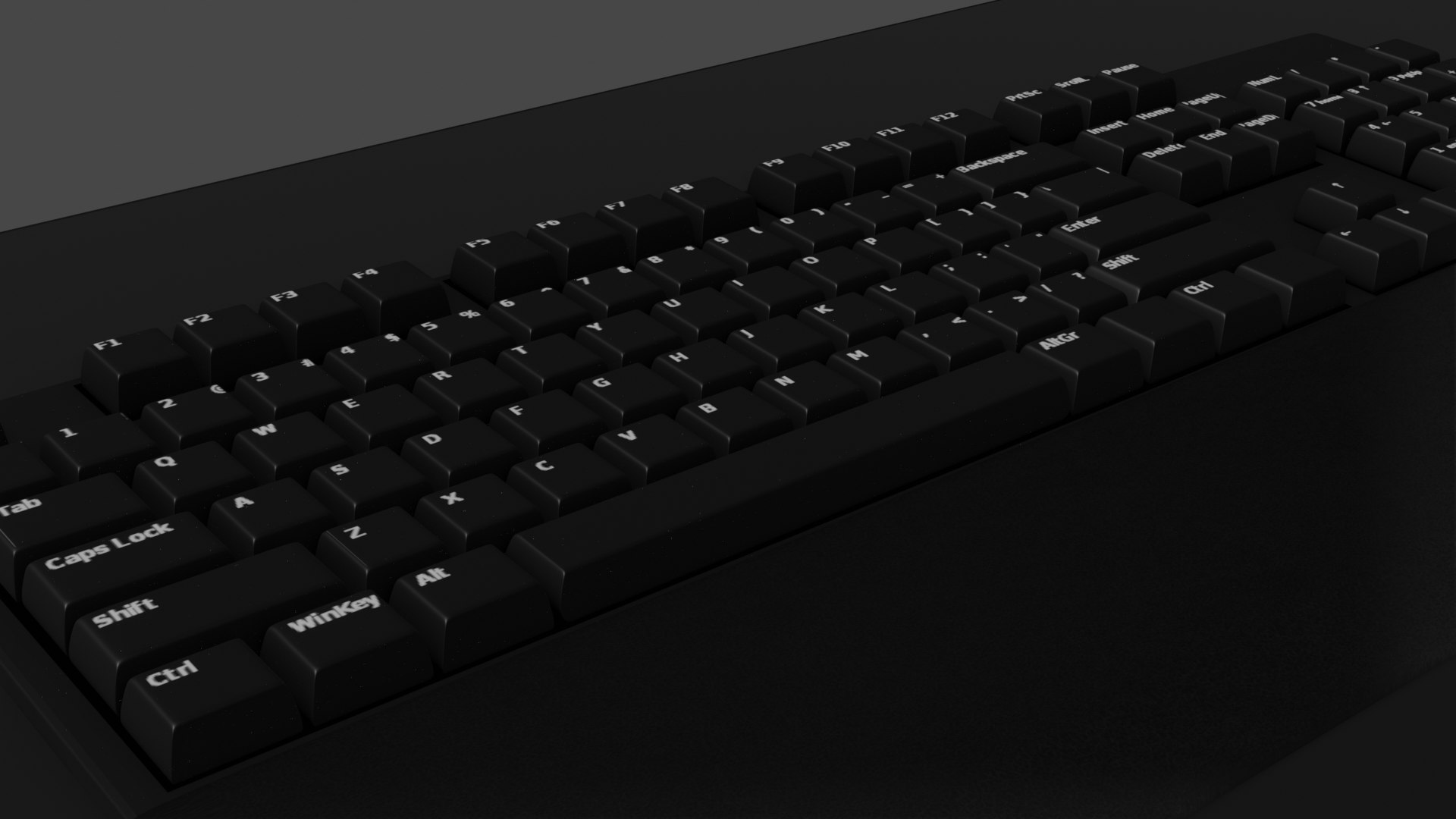 3D simple Keyboard model - TurboSquid 1812522