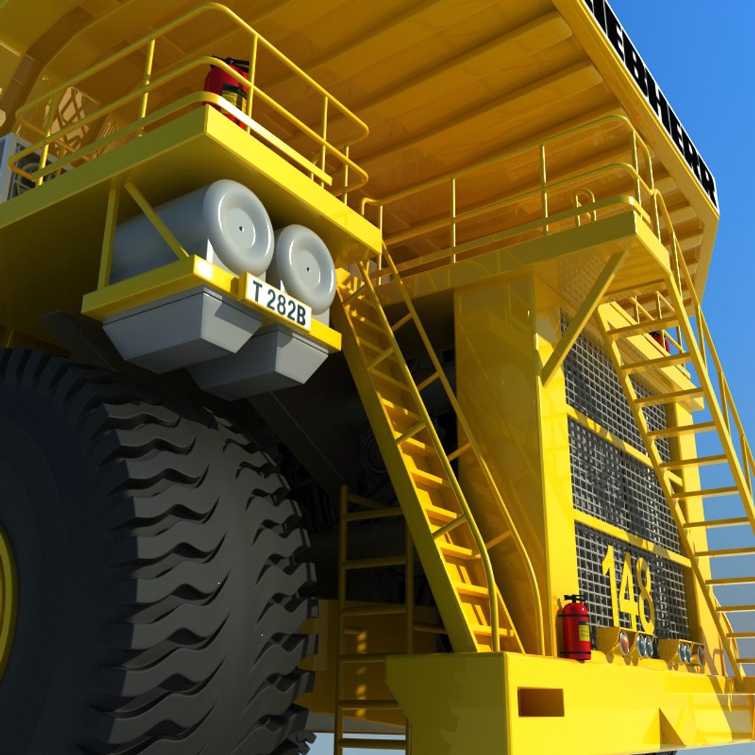 3d Liebherr T282b