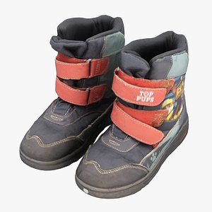 3D kids boots