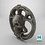 Skull 27 Textured 3D