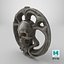 Skull 27 Textured 3D