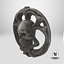 Skull 27 Textured 3D
