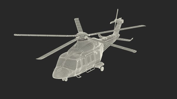 3D agustawestland aw139 helicopter - TurboSquid 1602927