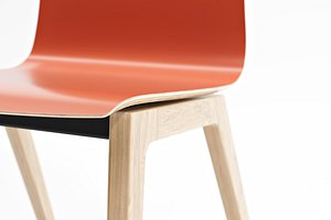 Wood Contract Chair - Koenig Neurath