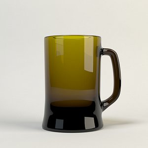 realistic beer glass max