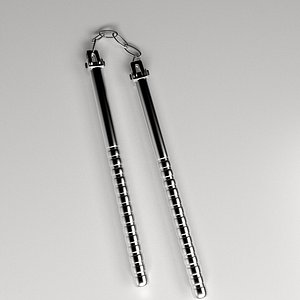 3d model nunchucks