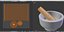 3D kitchen mortar pestle model