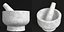 3D kitchen mortar pestle model