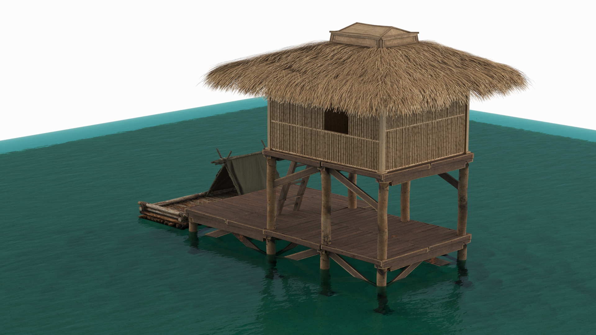 3D Overwater Bamboo Hut with Raft and Tent model https://p.turbosquid.com/ts-thumb/wD/gO1BmV/cK/overwater_bamboo_hut_with_raft_and_tent_360/jpg/1759798010/1920x1080/turn_fit_q99/d655e3a815d84e8450124aff22e5517d32386482/overwater_bamboo_hut_with_raft_and_tent_360-1.jpg