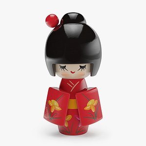 Japanese Wooden Doll