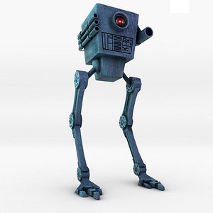 robot bot futuristic 3d model