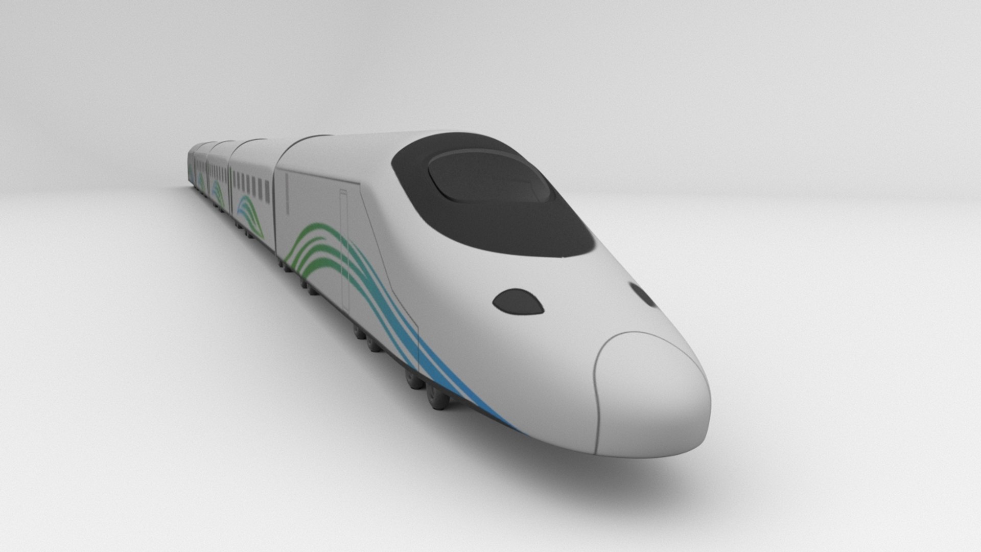 Train 3D Model - TurboSquid 1576697