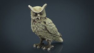 3D concrete olw statue