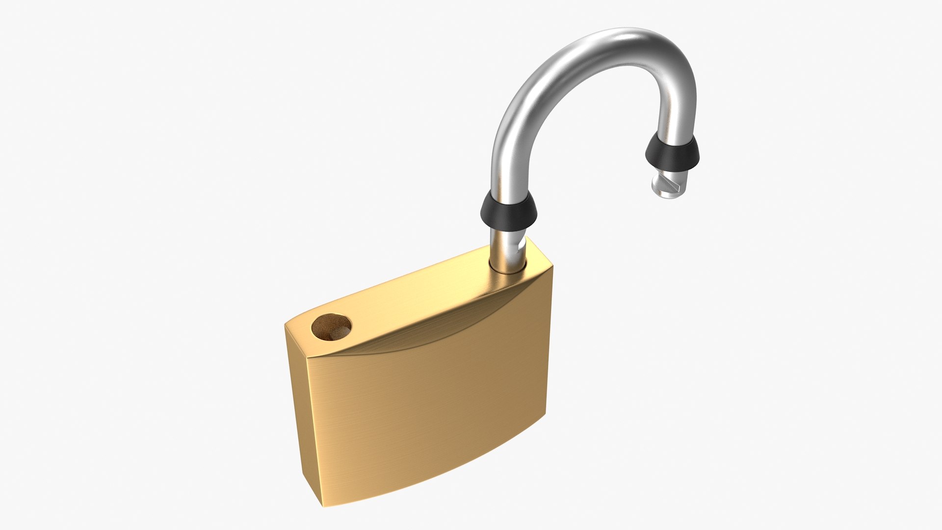 3D Model Padlock Pbr Metallic - TurboSquid 1508800