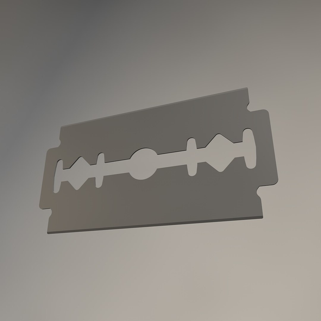 3d Model Of Razor