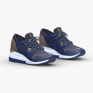 3D Sneakers 3 Low Poly