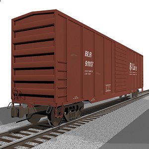 cinema4d train car cargo