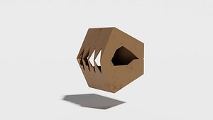 Hydraulic Metal Claw Static 3D