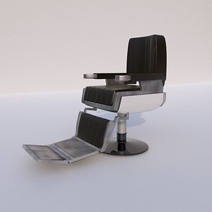 3D barbershop chair