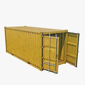 Rusty ISO 20ft Container