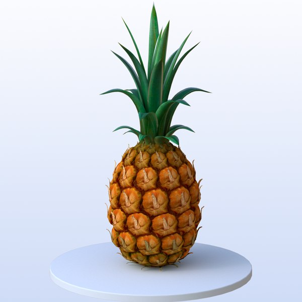 Pineapple 3D Models for Download | TurboSquid