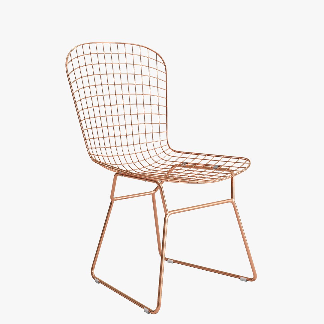 Wire Chairs 3D Model - TurboSquid 1456209