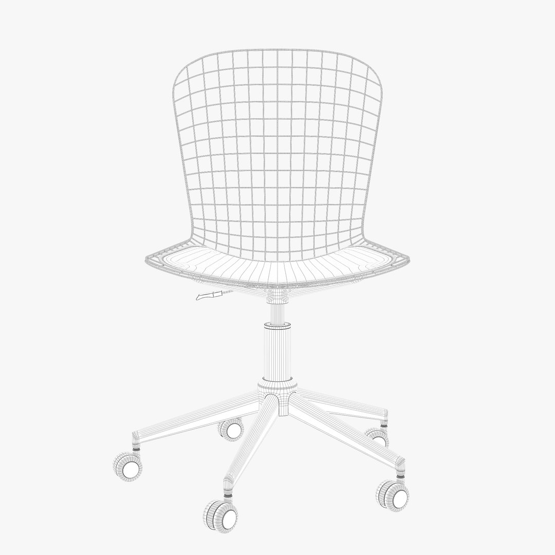 Wire Chairs 3D Model - TurboSquid 1456209